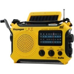 Kaito KA500 5-way Powered Solar Power, Dynamo Crank, Wind Up Radio