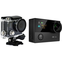 TechComm AT120 4K Ultra HD Waterproof Action Camera with Accessories