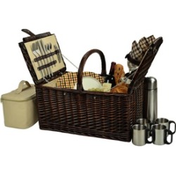 Buckingham Basket for 4 w/Coffee