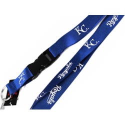 Kansas City Royals Clip Lanyard Keychain Id Ticket Holder MLB - Blue