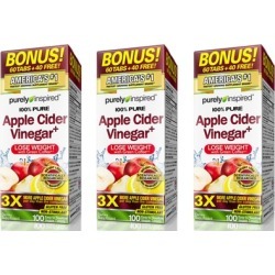 Purely Inspired Apple Cider Vinegar Weight Loss Supplement (1, 2, or 3-Pack)