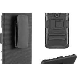 Lg G7 Thinq Hybrid Case Black Skin Black Pc With H Style Stand