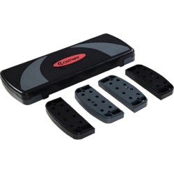 31" Fitness Aerobic Step Adjust 4" - 6" - 8" Exercise Stepper