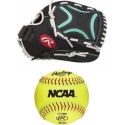 Rawlings Champion Lite 11.5" Softball Bundle - Right Hand Throw