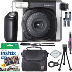 Fujifilm Instax Wide 300 Camera plus Instant Film, 20 PCS plus Accessories