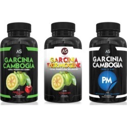 Angry Supplements Garcinia Cambogia with Apple Cider Vinegar, Garcinia Thermogenic, and Garcinia PM (3-Pack)