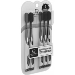 5 Pack Charcoal Toothbrush