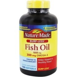 Nature Made Burp-Less Fish Oil Dietary Supplements (150- or 300-Count)