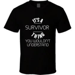 CSTG Mens a Survivor Thing You Wouldn't Understand Cool Video T S