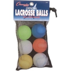 Champion Sports Official Lacrosse Ball Set
