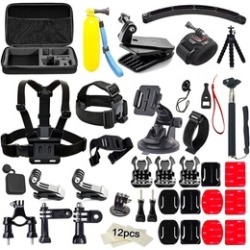 50 in 1 Action Camera Accessories Kit for GoPro Hero 5 4 3plus 3 2 1