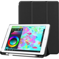 Smart Stand Case for iPad 9.7 inch 2018/2017 with Apple Pencil Holder