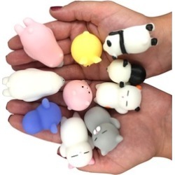 Squishy Cute Toys - Premium 3D Anti-Stress Finger Animal Toys (8 pcs) Squishy Cute Toys - Premium 3D Anti-Stress Finger Animal Toys (8 pcs)