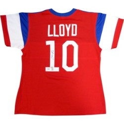 Autographed Carli Lloyd Team USA Red Custom Jersey