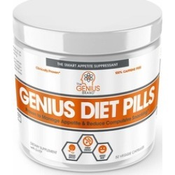 Genius Diet Pills-The Smart Appetite Suppressant 50 Veggie Caps
