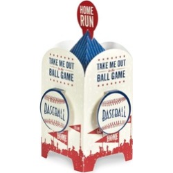 Buyseasons 232805 Baseball Time Centerpiece, Multicolor