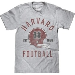 Harvard Football T-Shirt Harvard University Athletics Shirt