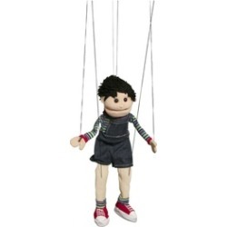 Sunny Toys WB1562 22 In. Hispanic Boy, Marionette People Puppet