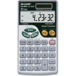 Sharp Electronics Metic Conversion Calculator EL-344RB