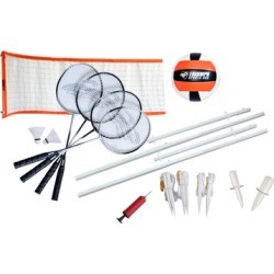 Triumph Sports Advanced Volleyball/Badminton Combo Set
