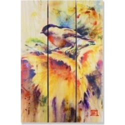 Gizaun Art DCSD1624 Sunny Day Inside & Outside Cedar Wall Art
