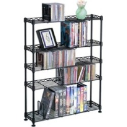 ATLANTIC 3010 Multimedia Storage Racks 5 shelves