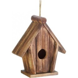 wonderful Classic Rustic Wood Birdhouse