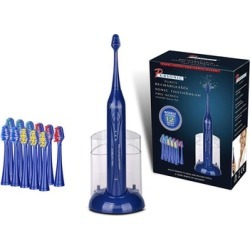 Pursonic S430 Rechargeable Electric Sonic Toothbrush with 12 Brush Heads