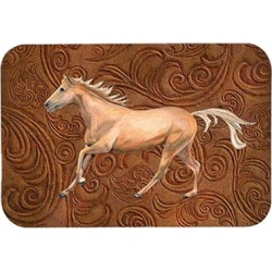 Carolines Treasures SB3060JCMT Horse Kitchen Or Bath Mat 24 x 36 In.