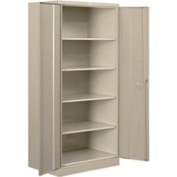 Salsbury Industries 8078TAN-A 18 in. D Heavy Duty Storage Cabinet-Standard-Tan-A