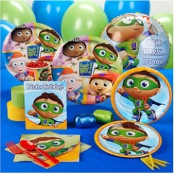 Party Destination 192067 Super Why Standard Party Pack
