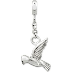 Sterling Silver Bird 1/2inch Dangle Enhancer