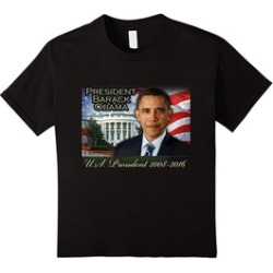 President Barack Obama 2008-2016 U.S. President T-Shirt