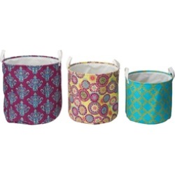 Elements Set of 3 Mediterranean Nesting Storage Baskets