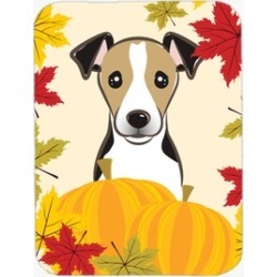 Carolines Treasures BB2067LCB Jack Russell Terrier Thanksgiving Glass Cutting Bo