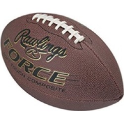 Rawlings FORCEJ Jr. Leather Football