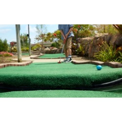 Round of Mini Golf and Ice Cream for Two, Four, or Six at Whistlestop Miniature Golf Course (Up to 54% Off)