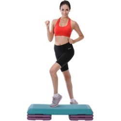 Sunny Health & Fitness Deluxe Aerobic Step