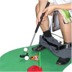 Enjoyable Potty Putter Toilet Time Golf Game