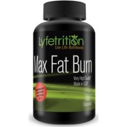Lyfetrition Max Fat Burn 120 Ct Bottle