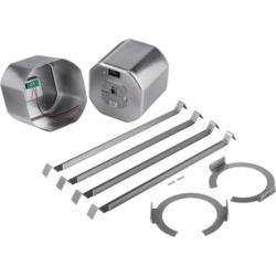 Monoprice Metal Back Can for 8-inch Ceiling Speaker w/ Brackets (pair)