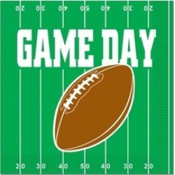 Beistle 58119 Game Day Football Luncheon Napkins
