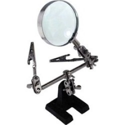 Clamp Magnifying Glass Repair Fly Soldering Hand Hands Tool Jewelry