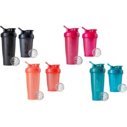 Blender Bottle Classic 28 Oz. and 20 Oz. Blender Bottles (2-Pack)