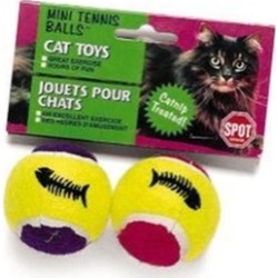 Ethical Cat Mini Tennis Ball With Catnip - 2853