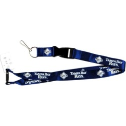 MLB Tampa Bay Devil Rays Clip Lanyard Keychain Id Ticket Holder