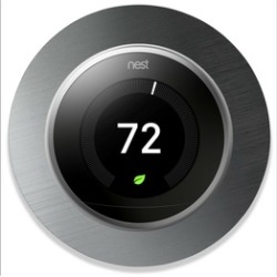 1 Nest Thermostat Stainless Steel Wall Plate Fits 2nd & 3rd Gen