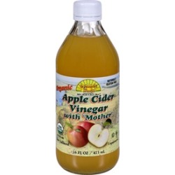 Organic Apple Cider Vinegar ( 4 - 16 oz bottles )