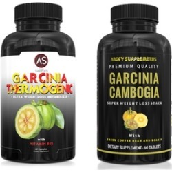 Garcinia Thermogenic and Garcinia Cambogia Weight Loss Supplement Kit