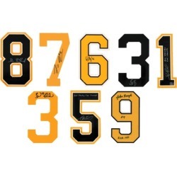 Boston Bruins Signed Autographed NHL Authentic Jersey Numbers